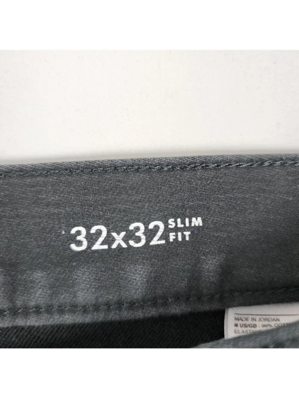 Banana Republic Jeans Mens 32x31 Dark Gray The Traveler Slim Fit Denim